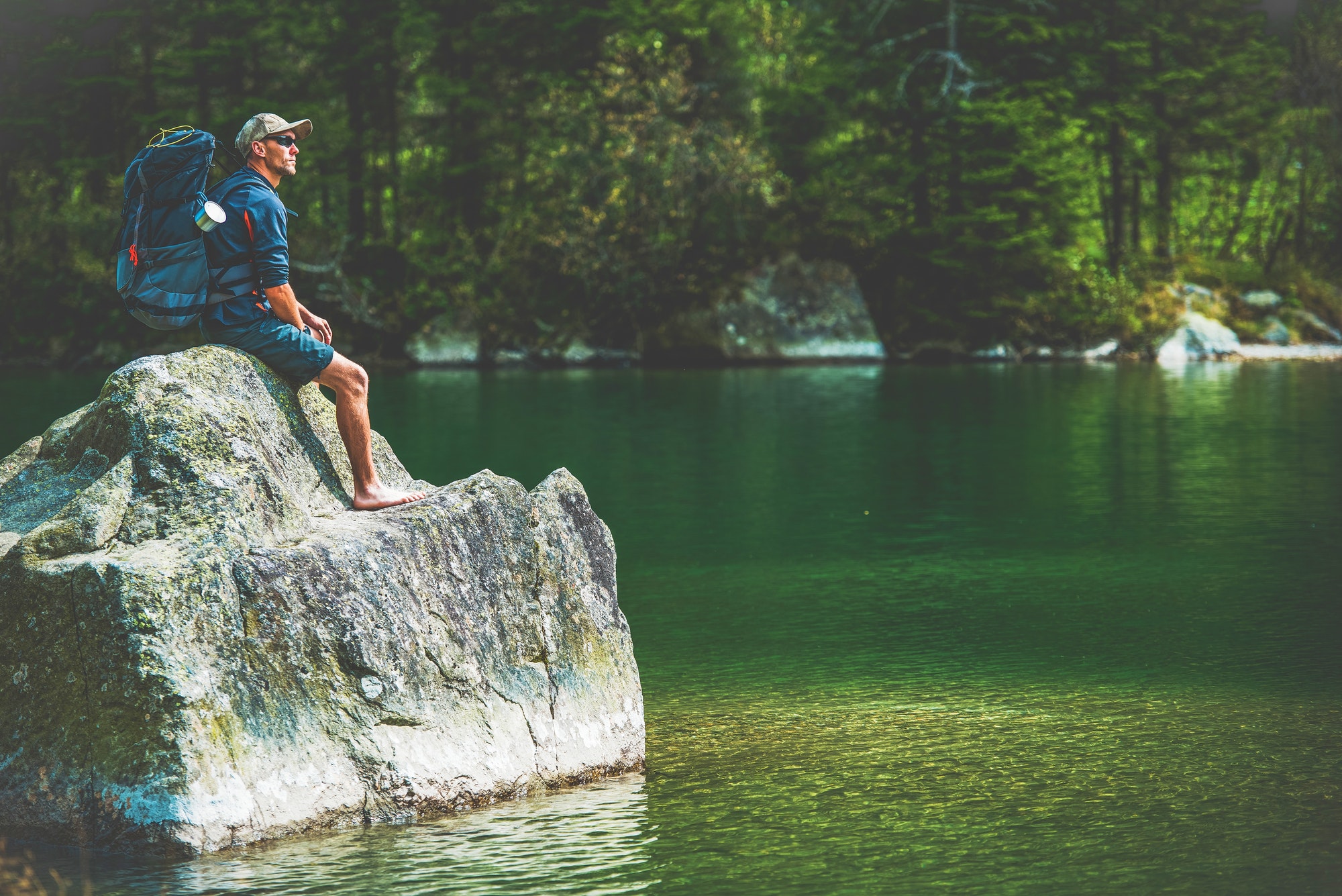 Traveling Men on the Rock